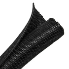 Woven Self Closing Braided Wire Wrap Flexible Mesh Wire Loom