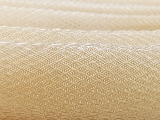 Expandable Braided Heat Resistant Wire Sleeve 100mm For Aerospace Teletronic