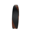 1-100mm Recyclable PET Expandable Braided Sleeving Black / Orange Flame Retardant