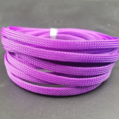 Buy PET Braided Abrasion Resistant Sleeving Automotive Expandable Mesh online manufacture