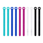 100% Nylon Reusable Cable Ties Multi Purpose Adjustable Velcro Cable Management Ties
