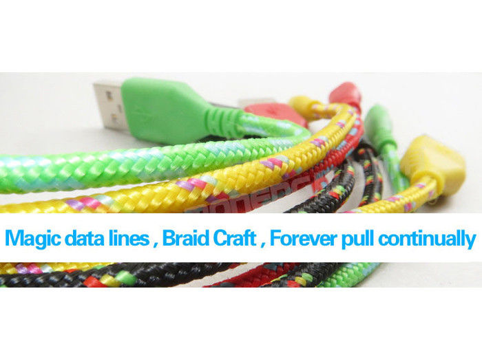 Pure PP Yarn Cotton Braided Sleeving Custom Color For Cable / Wire Protection