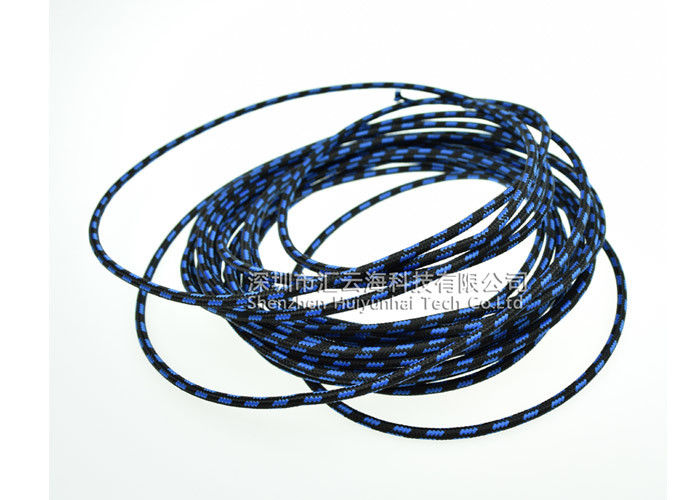 Expanding Braided Sleeving Cotton Material  , Cotton Wire Sleeve With Excellent Softness