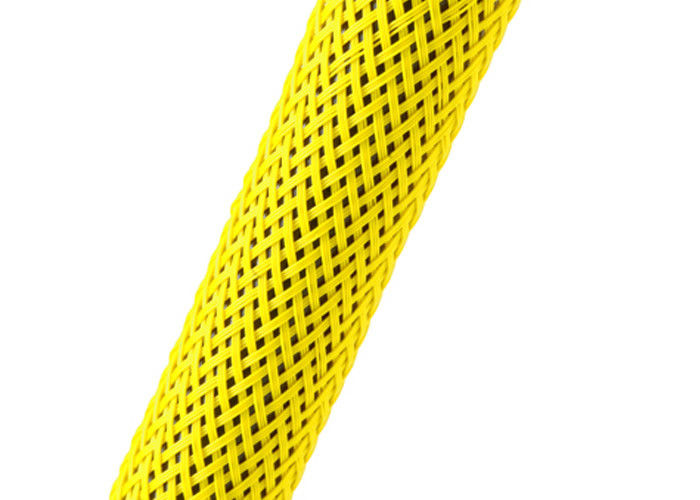 Expandable Nylon Hose Sleeve , Wire Protection / Decoration Nylon Cable Wrap