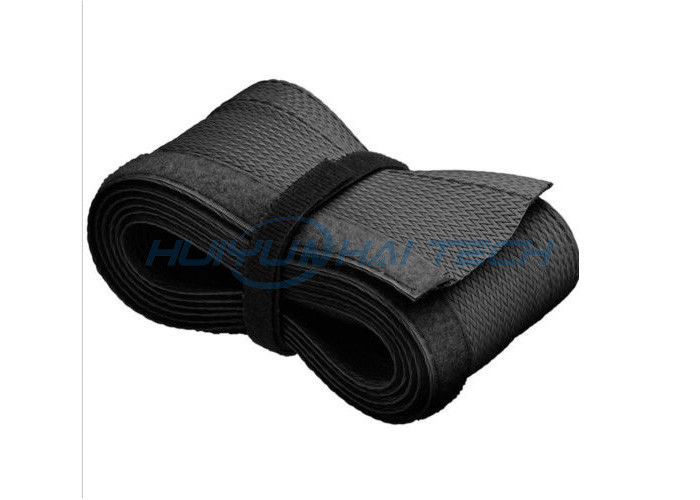 Multifilament Split Velcro Cable Wrap , Velcro Wire Wrap For Computer Power Cord