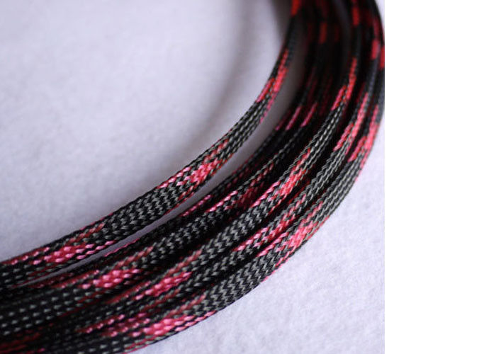 High Flame Proof Electrical Braided Sleeving For Automotive Cable Protecting