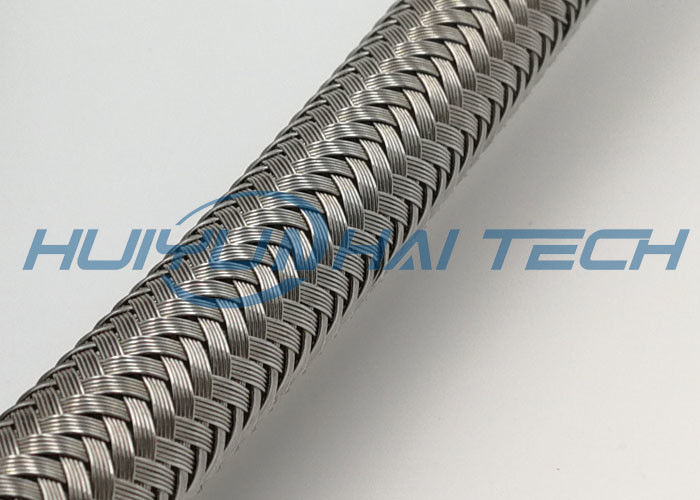 Metal Stainless Steel Braided Sleeving For EMI Protection And Wire Harness