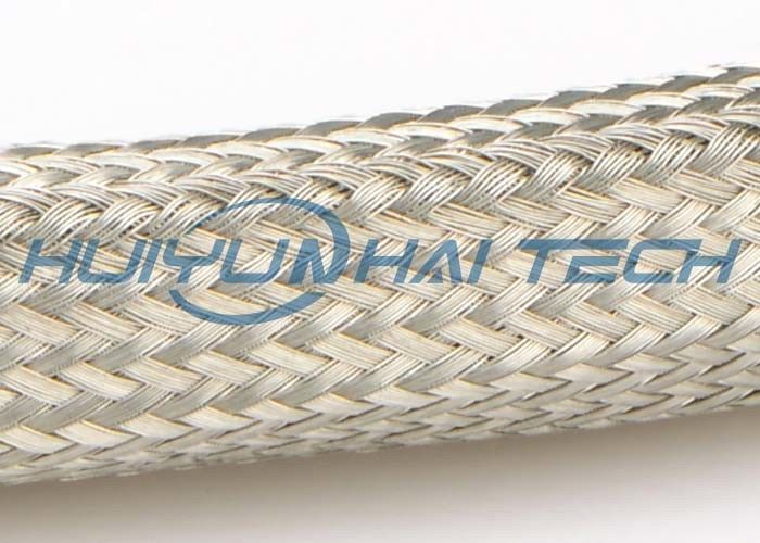 Metal Braided Wire Sleeve , Braided Wiring Harness Covering