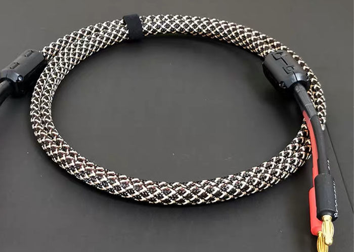 Round Expandable Braided Cable Sleeving , Fireproof Wire Sleeving Wire Harness Management