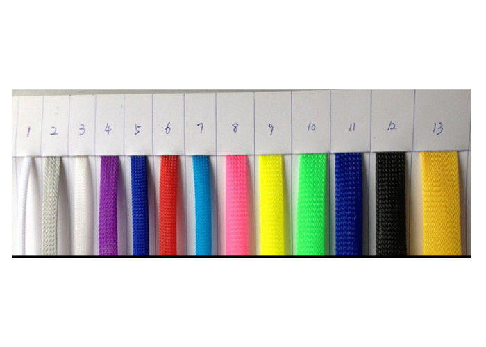 Wear Resistant Expandable Braided Polyester Sleeving For Easy To Wire Operation