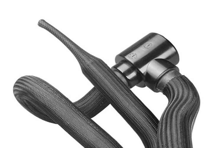 Flame Resistant Cable Management Braided Sleeving , Car Braided Wire Sleeve