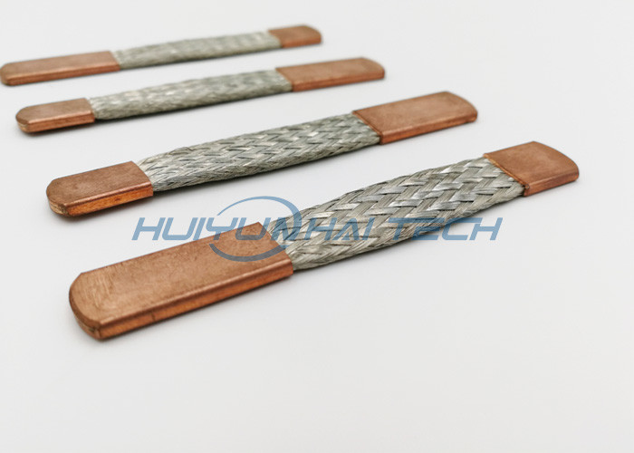EMI Shielding Tinned Copper Braided Sleeving Heat Insulation For Television