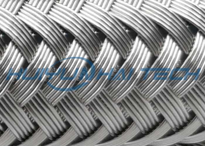High Grade Stainless Steel Braided Hose Sleeve 0.10 0.30mm Easy