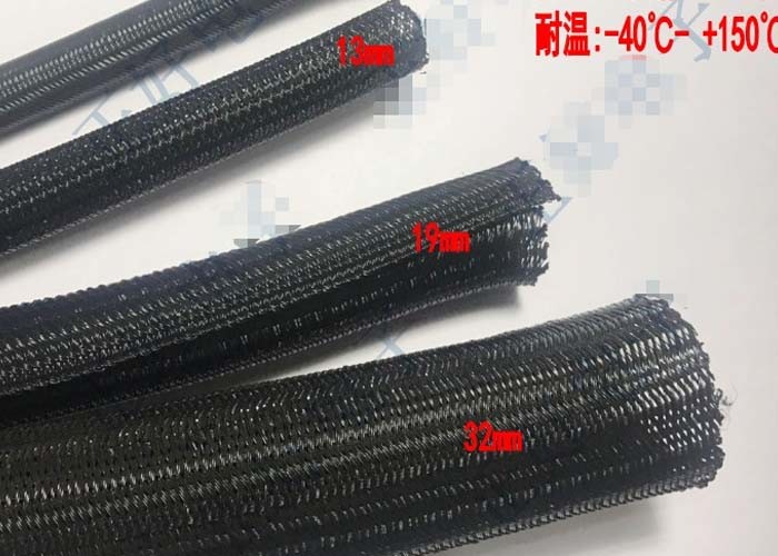 High Tensile Strength PET Expandable Braided Sleeving For Electric