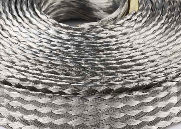 Automotive Stainless Steel Braided Sleeving Custom For Shielding
