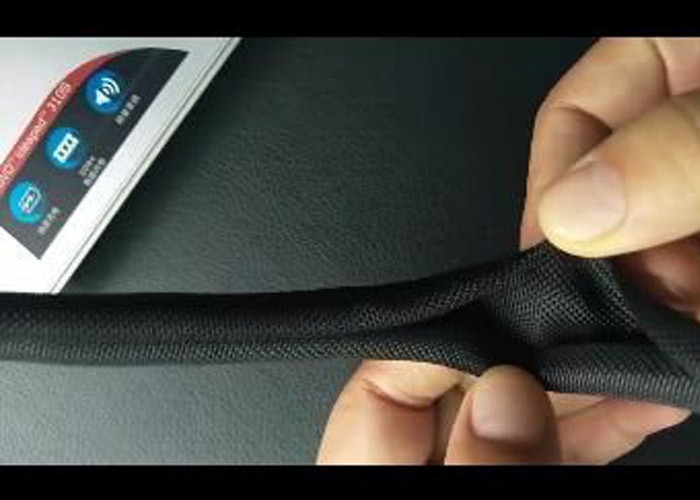 Expandable PET Nylon Automotive Wire Sleeve With Custom Logo Printing