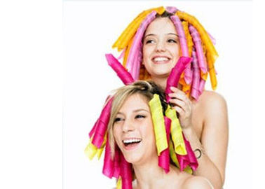 Colorful Curly Hair PET Expandable Braided Sleeving For Beautification