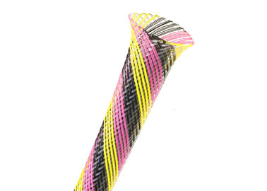 Snakeskin Cable PET Expandable Braided Sleeving Flame Resistant Shock Protection