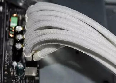 Expandable Electrical Braided Sleeving Custom Size Extreme Abrasion Resistance