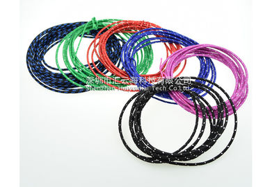 Cable Protection Cotton Braided Sleeving Halogen Free High Density