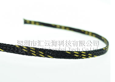 Wear Resistant High Temp Braided Sleeving , Industrial Colored Braided Sleeving
