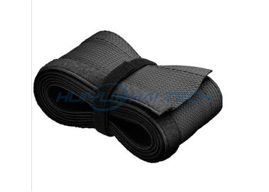 Multifilament Split Velcro Cable Wrap , Velcro Wire Wrap For Computer Power Cord