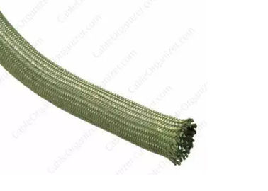350 ° C High Temperature Resistant Electrical Braided Sleeving For Auto Cable Protection