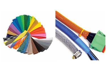 Wire Shielding PET Expandable Braided Sleeving For Cable Protection