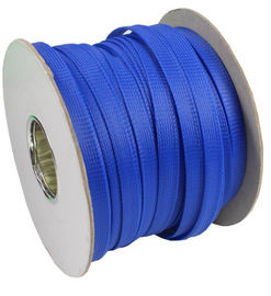 Tight PET Expandable Braided Sleeving Corrosion Resistance For Cable Wire Sheath