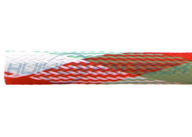 Anti - Abrasive Polyester PET Expandable Braided Sleeving For Cable Protection