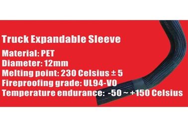 UV Resistance Electrical Braided Sleeving Thermal Insulation With Polyester Material