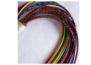 Polyester High Temp Braided Sleeving Good Flame Retardancy For Protecting Wire