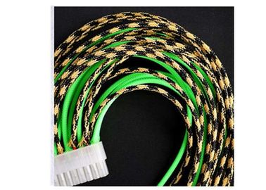 Durable Abrasion Resistance Expandable Cable Sleeving With 0.25mm PET Monofilament