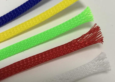 Environmental Braided Wire Sheathing Customized Color For Cable Harness Protection