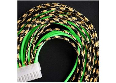Wire / Cable Automotive Braided Sleeving For Fire Resistance Protection