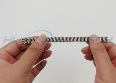 Cross Pattern Flexible Braided Wire Covering Sleeves Reduce Harness Weight