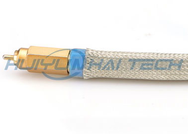 Super Abrasion Resistance Tinned Copper Braided Sleeving For Cable Shielding