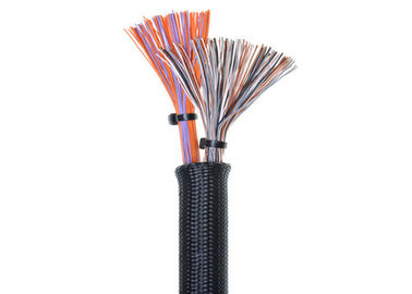 Wear Proof Automotive Braided Sleeving For Motor Vehicle Engine Line Dressing