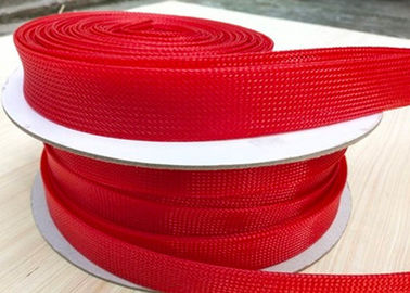 Smooth Surface Flame Retardant Cable Sleeve Hot Knife Cutting For Management / Bundling