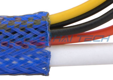Abrasion Resistance Flame Retardant Cable Sleeve Custom Logo For Wire Management