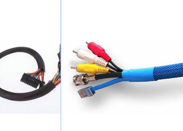 Flexo PET Expandable Braided Sleeving Fireproof Wire Harness Management Usage