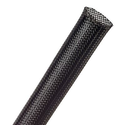 Expandable Pet Braided Cable Sleeve 1.5 Inch Flame Retardant Monofilament