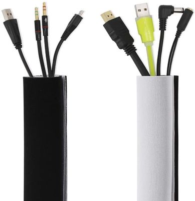 Neoprene Core Self Closing Cable Wrap Wire Management Sleeve