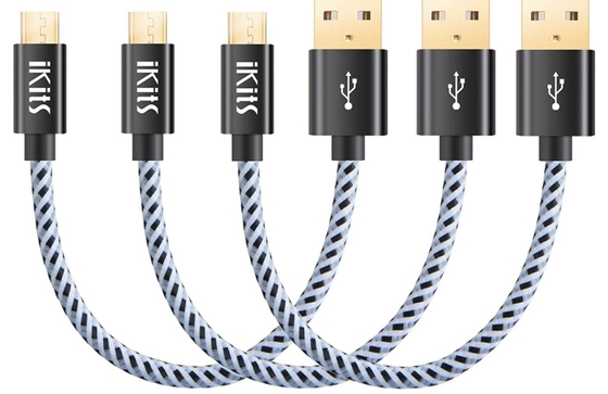 High Flexible 50mm Cotton Braided Sleeving HDMI Cable Sleeve