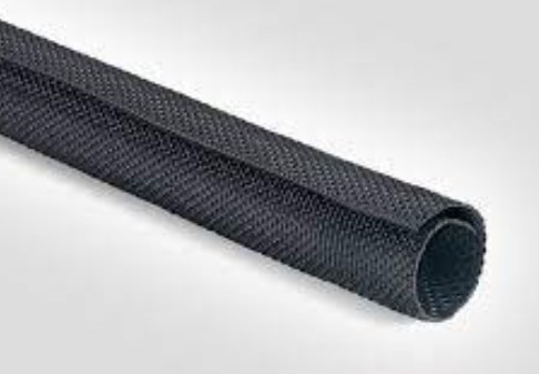 Flameproof Self Wrapping Split Braided Sleeving Auto PP Weave Braided Cable
