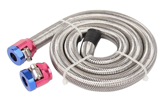 0.15mm 0.2mm 0.25mm Braided Stainless Steel Sleeving Explosion Proof