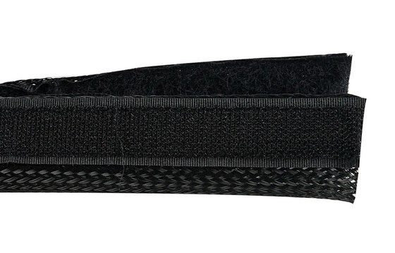 VW-1 Cable Management Nylon Velcro Cable Sleeve PET Braided Flame Retardant