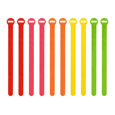 100% Nylon Reusable Cable Ties Multi Purpose Adjustable Velcro Cable Management Ties